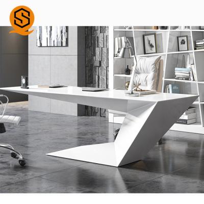 Chine Directeur extérieur solide Office Desk de meubles de bureau de coutures inapperçues à vendre