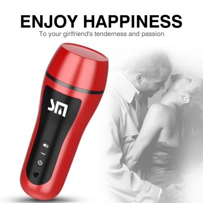 China Telescopic Automatic Stroker Masturbator Piston Mens Vibrating Stroker for sale