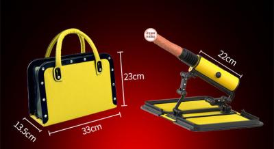 Chine Longueur automatique d'arme à feu de la machine 220mm de masturbation de godemiché jaune de 35mm à vendre