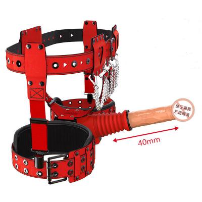 Chine Machine automatique de masturbation de profondeur rouge de 40mm avec les godemichés réglables à vendre