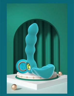 China Prostate Vibrating Silicone Male Masturbator 36 Speed Remote Control for sale