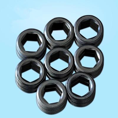 China 12.9 Grade Through-Hole Flat Socket / Hex Socket Stop Grub Screw M8/10/12/14/16/18/20/24/30 for sale