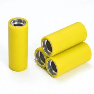 China Professional custom silicone pressure roller polyurethane industrial rubber nylon plastic roller urethane silicone rubber for industrial for sale