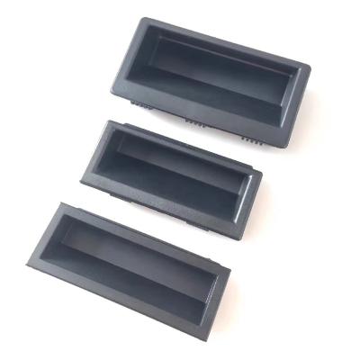 China Handle for LS5371/LS5372/LS5373 sash cabinet door handle plastic embedded hidden nylon PA66 handle for sash cabinet door for sale