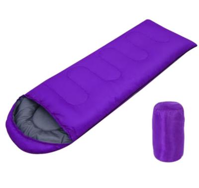 China Wholesale Cheap Adult Envelope Type Travel Hiking Waterproof 170T Cotton Hollow Polyester Fiber Envelope Camping Outdoor Sleeping Bag for sale