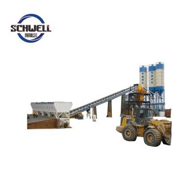 China Schwell ready-mixed concrete mixing plant in china < 90m3/h for sale