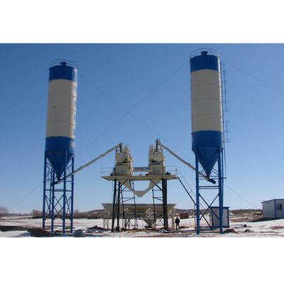 China small concrete plant mini concrete batching plant HZS35 35m3/h for sale