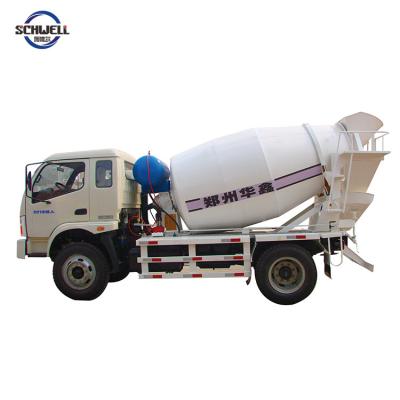 China High Quality 4 CBM Concrete Car Mixer Concrete Truck 12tons for sale