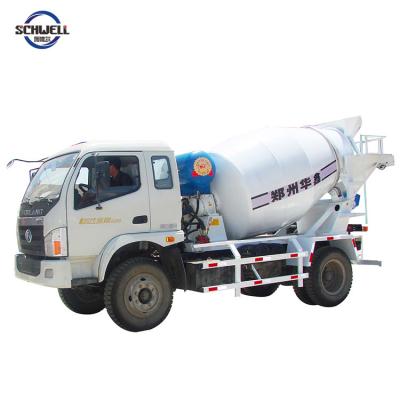 China Low MOQ 3 Cubic Meter Concrete Mixer Truck Transit Car 12tons for sale