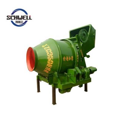 China JZC350 General Mobile Work Sites JZC350 Drum Concrete Mixer Electric Or Diesel Construction Machine for sale