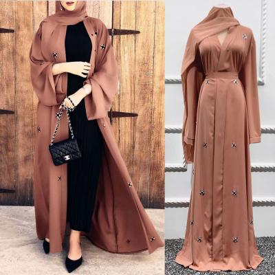China Modest Muslimah Styling 2022 New Design Women Fashion Long Sleeve Muslim Abaya Islamic Clothing Muslim Dresses for sale