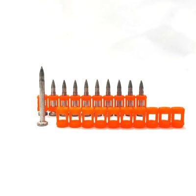 China 6.3mm Shake Diameter Gas Nail Gun Fastening Tool with Plastic Strip Gas Drive Pins for sale