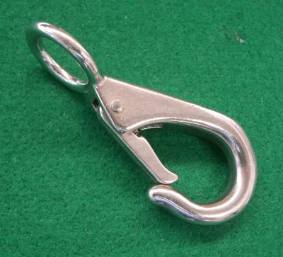 China AISI304/316 Stainless Steel 316 Swivel Bolt Hook Instant Swivel Snap Eye Spring Lifting Hook for sale