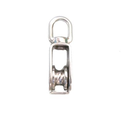 China Construction works Double stainless steel pulley hook pulley block for sale