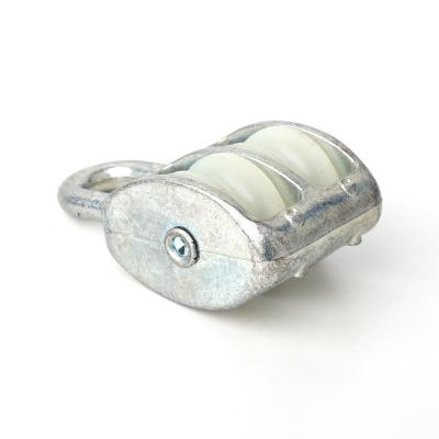 China Factory Double Eye Block Wheel Lug Pulleys for sale