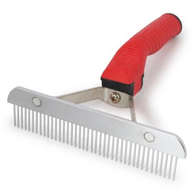 China Stocked Depilatory Stainless Steel Knot Comb Pet Dog Dog Accessories Brush Needle Combgroomingtools Dog Supplies Pet for sale