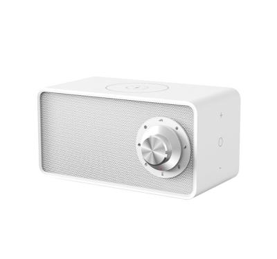 China Wireless Charger For Mobile Phone BT Wireless Charging Speaker With White Noise for sale