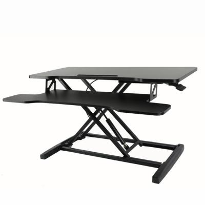China (Height)VDT06 Sit Stand Adjustable Desk Gas Spring Lift Height Adjustable Sit Stand Desk Workstation for sale