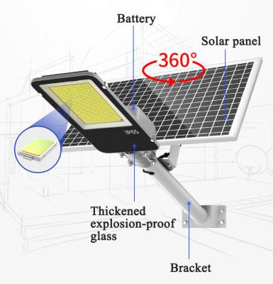 China 150lm/w 1000W 1500W 2000W Design de iluminação e circuitos Lâmpadas de jardim LED Solar Street Light à venda