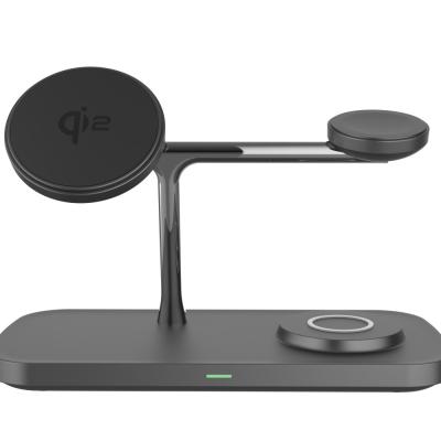 中国 スマートデバイスのためのユニバーサルQI 2ワイヤレス充電ステーション <8mm 距離 110-205KHzで充電 販売のため