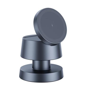 Chine Chargeur rapide sans fil industriel XH-X6 15W/10W Support de peinture métallique réglage de l'angle avec chargeur de lumière bicolore à vendre