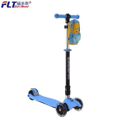 China New Maxi Folding PU Kick Scooter with Bottle Holder for Best Kids Play for sale