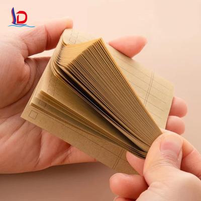 China Loose-leaf Notes Sticky Self-stick Notes Memo Pads To Make List Super Sticky Notes Adhesive 50 Sheets Pad for sale