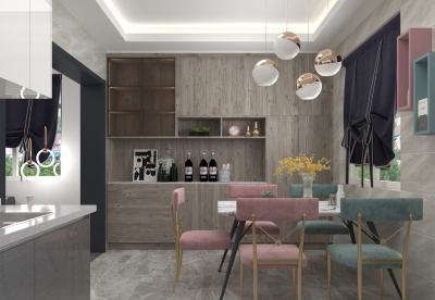 China RTA Plywood Dining Room Storage Cabinet Shaker Wall Kitchen Furniture for sale