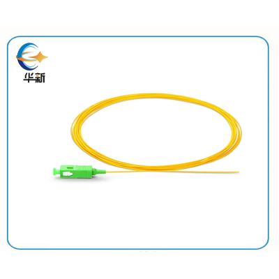 China UPC APC Single mode Multi-mode OM3 OM4 Fiber Optic pigtail g657a1 FTTH for sale