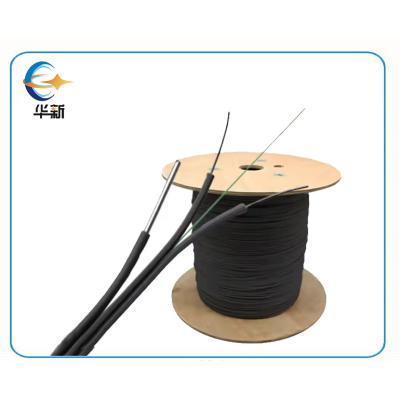 China 1 kern 2 kern 4 kern G657A Gjyxch Glasvezel Drop Kabel FTTH Indoor Kabel Te koop