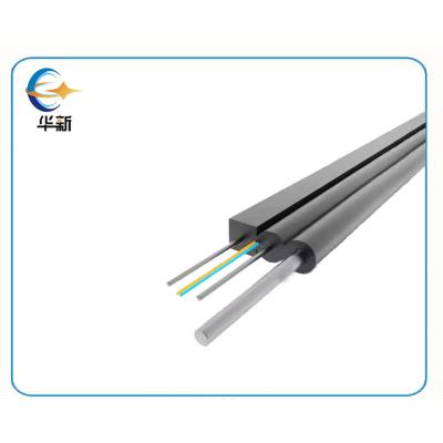 China G657A FRP-staalsterkte-lid Ftth Drop Glasvezelkabel Zelfdragend Glasvezelkabel Te koop