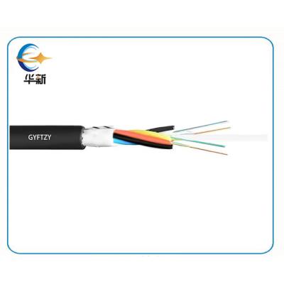 China Stranded Type Outdoor Fiber Optical Cable Duct Underground Direct Bury Om5 Fiber Optic Cable 2-288 Cores for sale