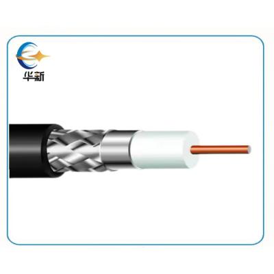 China Huaxin High Frequency Signal Transmission RG8 Coaxial Cable PE Outjacket for sale