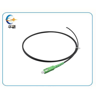 China Simplex Fiber Optic Pigtail Sc Connectors 5.0mm Boot Simplex 3.0mm APC UPC for sale