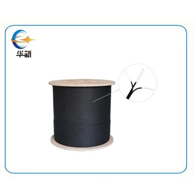 Chine LSZH Multicore FTTH Drop Cable 2 4 6 Cable à fibre optique à base de fibre pour réseau de télécommunications à vendre