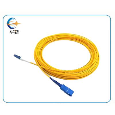 China LSZH/PVC FC Fiber Optic Patch Cable Optical Fiber Jumper with Model Name and Fast Sample Leadtime of 3-5 Days for sale