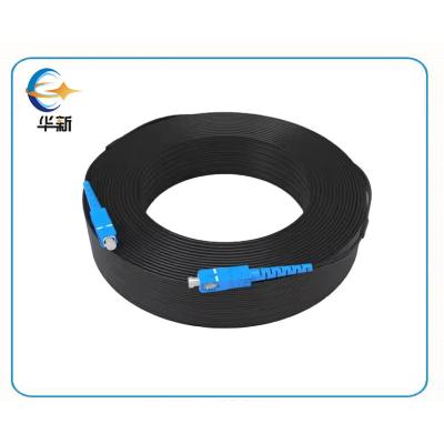 China Bend Optimized Preconnectorized Drop Cable 1-2core SMF High Tensile Strength for sale