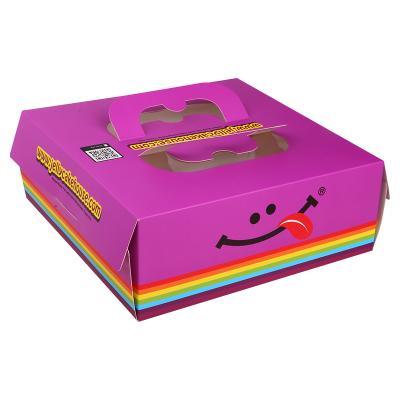 China Recycle Paperboard Custom Cake Paper Packaging Boxes for sale