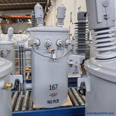 China 167KVA-24940GrdY/14400 347V Single-Phase Transformer for sale