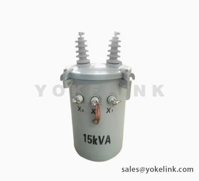 China 15KVA 7200y/14400 120/240 Conventional Single-Phase Overhead Transformer for sale