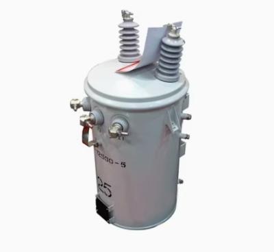 China 25kVA 13.8kv 120v/240v Single Phase Oil Immersed Transformer For Rural Utilities for sale