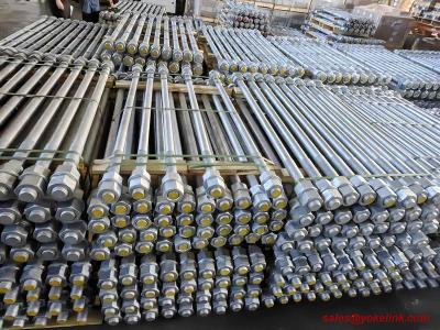 China ASTM F1554 Anchor Bolt Grade 36 UNC-2A Thread 36 KSI Yield for sale