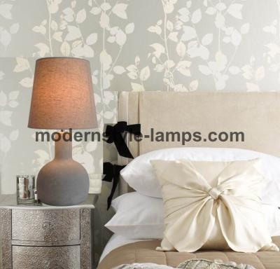 China Generous Cement Table Lamp Top Grade Raw Materials Long Service Life for sale