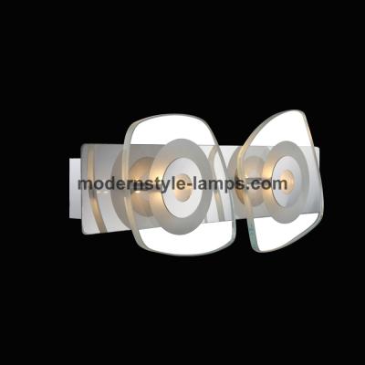 China Beautiful Appearance Modern Wall Lamp 110 - 240V Voltage 450LM 3000K Bulb for sale