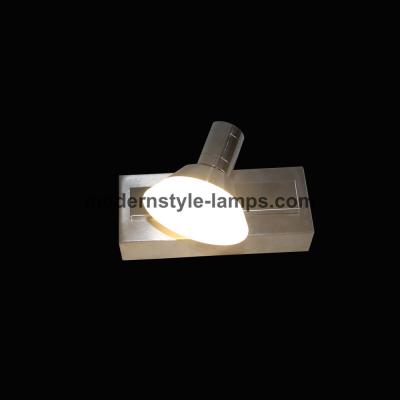 China Indoor 5W LED Modern Wall Lamp Stainless Steel Base Acrylic Shade LED Wall Lamps for sale