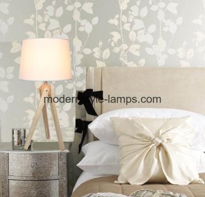 China Hotel Room Modern Wood Lamp 35*71cm Compact Design For Decorative Lighting for sale