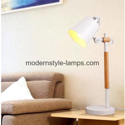 China 16*27*53cm Modern Wood Lamp Energy Saving Interior Decoration Lighting Lamp for sale
