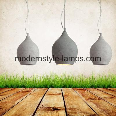 China Modern Creative Cement Pendant Lamp Newly Designed Lighting Interior Chandelier for sale