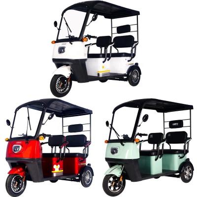 Chine Vélo à trois roues à siège pliable 1200W 1500W 1800W CEE Vélo à trois roues fermées solaires à vendre