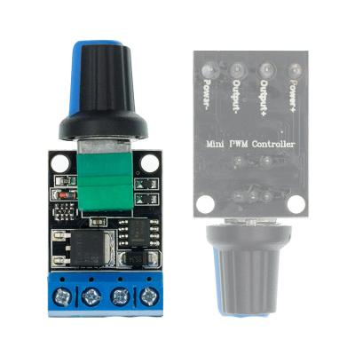 China 5V 12V 10A PWM Lower Voltage Regulator DC Controller Governor DC Power Stepless Speed Regulator LED Motor Speed Controller SA1005003082456732 for sale
